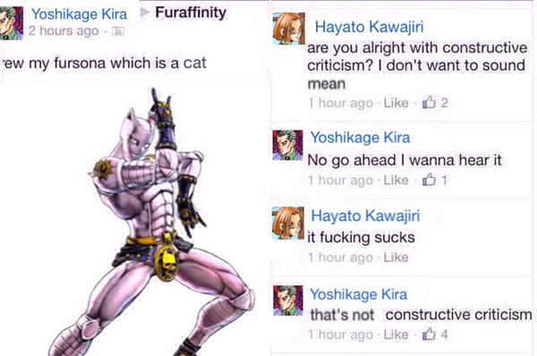 constructive criticism