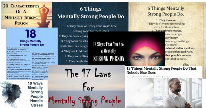 mental stength comes from lists of arbitrary length