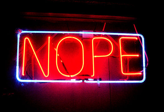 nope